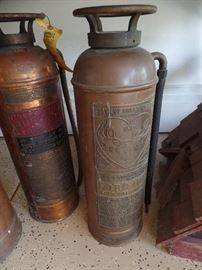 Vintage Elkhart  fire extinguisher - highly collectable
