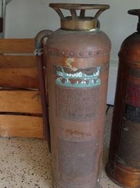 Vintage Allen Co Extinguisher 
