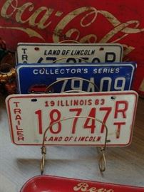 older license plates