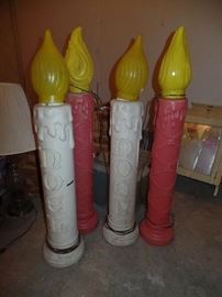 Blow Mold candles 