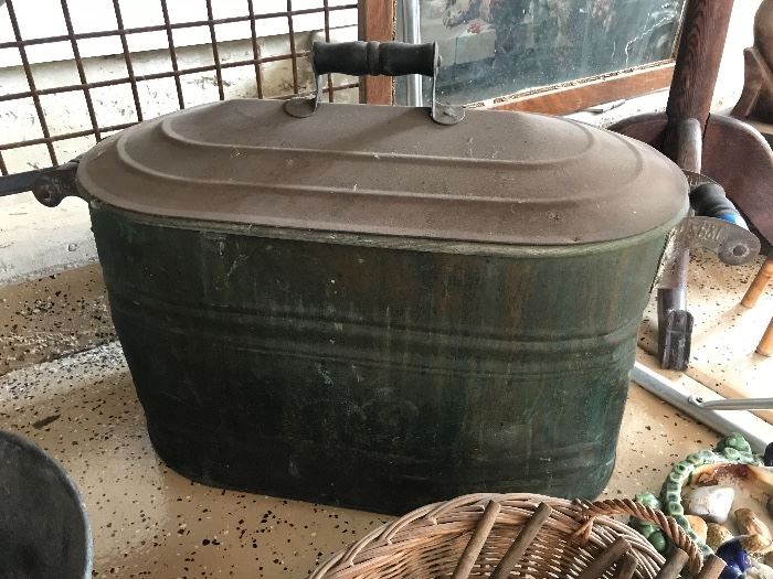 HSB & Co copper washpot