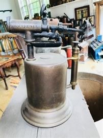 M.W. & Co.  Special Vintage gas brass blowtorch 