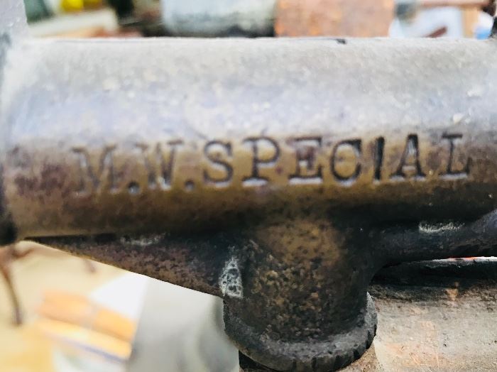 M.W. & Co.  Special Vintage gas brass blowtorch 