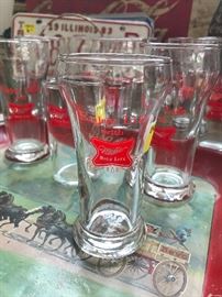 Miller beer glasses