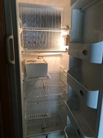 Refrigerator in Holiday Rambler