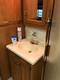 Lavatory in Holiday Rambler