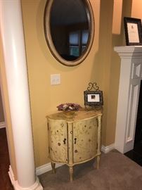 FLORAL SIDE CABINET