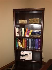 BOOKSHELF AND BOOKS