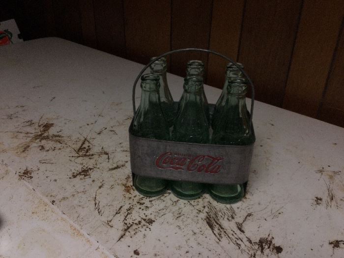 Old Coke six pack
