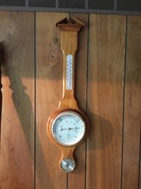 Vintage Shortland Smith SB British made thermometer baraometer with dew point 