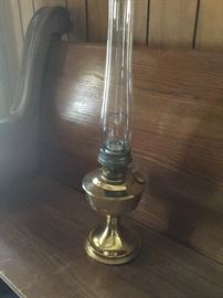 Antique brass Aladdin lamp