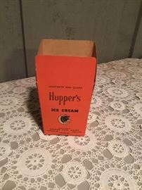 Old stock ice cream box
