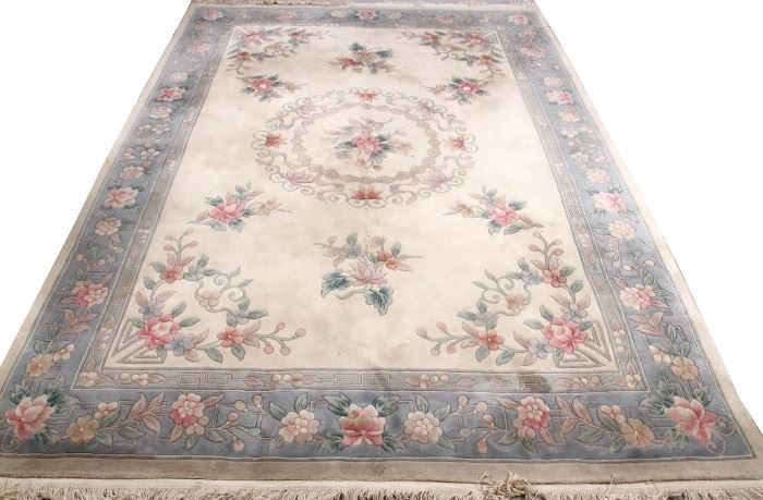 CHINESE HAND KNOTTED ORIENTAL RUG, W 8', L 11' 1"
Lot # 1312 