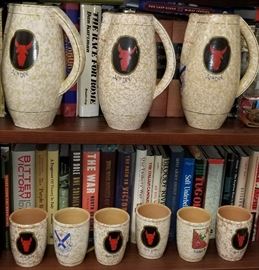 34th Division Infantry Pitcher and Mugs