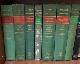 WWII Army Operations Books