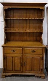 Maple Open Front Display Cabinet