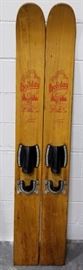 Vintage Wooden Water Skis