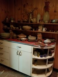 Pottery and Enamel Counter