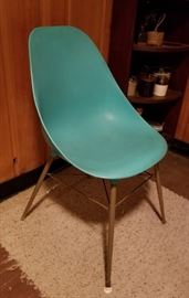 Vintage Turquoise Chair