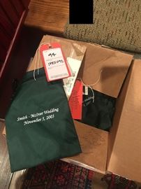 Lot 94: Smith - McIver Wedding Guest Bags