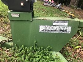 Lot 85E: Green Portable Livestock Stand Trailer (Photo 2 of 2)