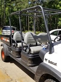 Lot 95K: 4-Seater Bobcat ATV (note: item will not be sold if the Real Estate property fails to sell at live auction)