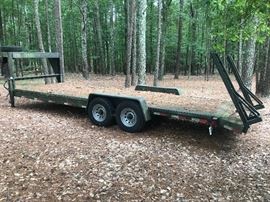 Lot 95N: Flat Bed Trailer, McIver Farms (Photo 1 of 2)