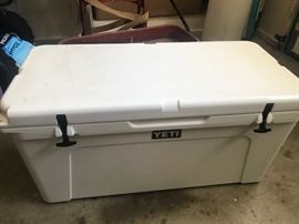 Lot 139A: White Yeti Cooler