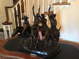 Lot 146: "Coming Through the Rye" Remington Bronze