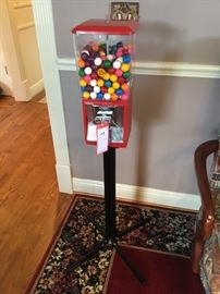 Lot 149: Gum Ball Machine On Stand