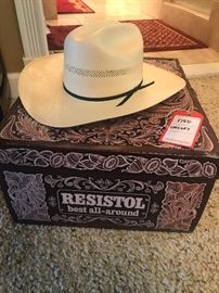 Lot 715B: Tex McIver's Personal Cowboy Hat