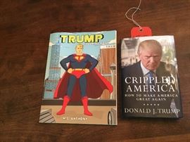 Lot 188: Donald Trump Signed Book with Coloring Book (Photo 1 of 2)