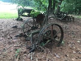 Lot 254: Vintage Iron Plow