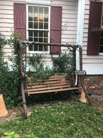 Lot 259: Iron Frame Swing