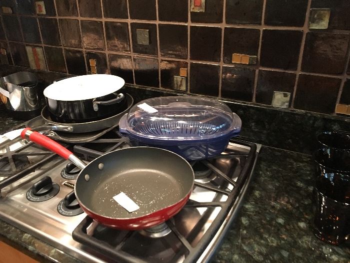 Pots, pans, frying pans