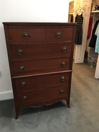 Antique chest of drawers (recently refinished and in excellent condition)