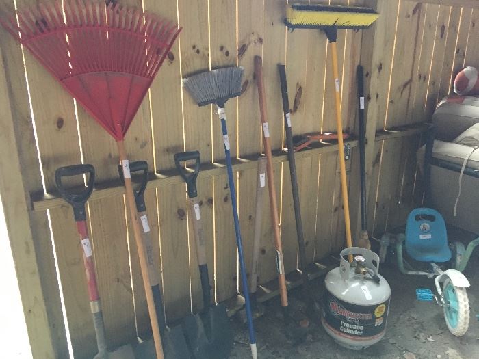 Handled yard tools