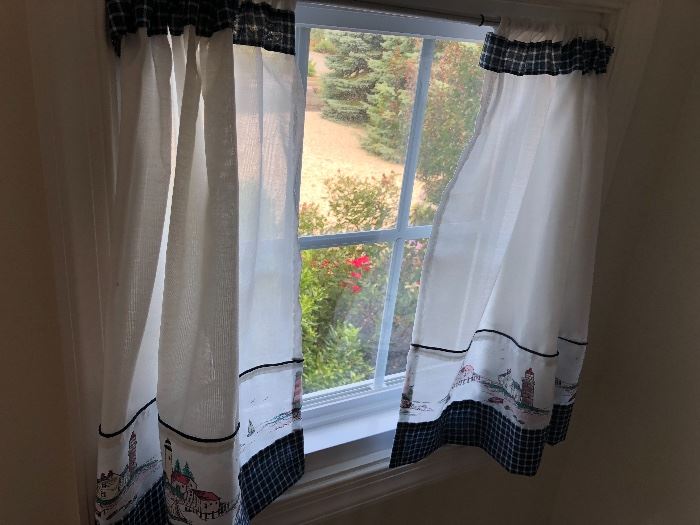 window and curtains