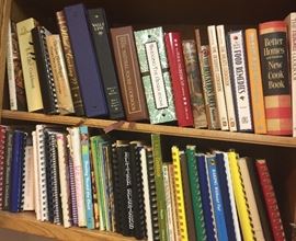 Cookbooks to read or  some people actually use the recipes and cook! 