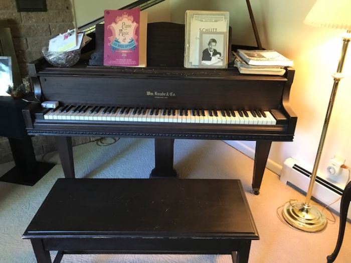 Wm Knabe Baby Grand from 1938.  In the same family for generations!