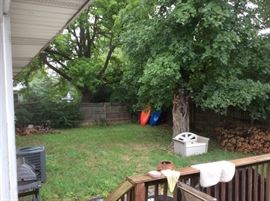 Outdoor storage Bench