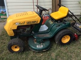 Yard-Man 42" riding lawn mower