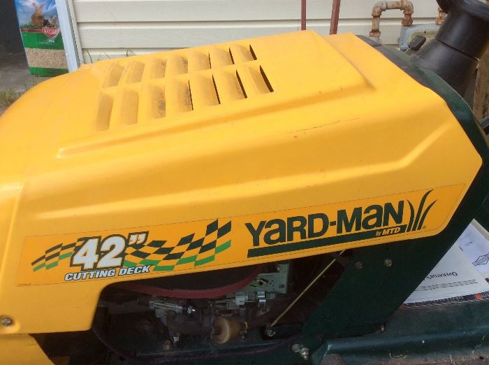 Yard-Man 42" riding lawn mower