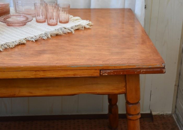 Vintage Flip-Top Table