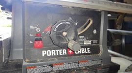 Portable Porter Cable table saw