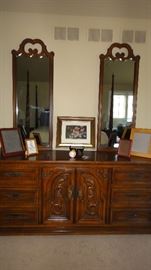 Vintage Dresser W/ matching Chest