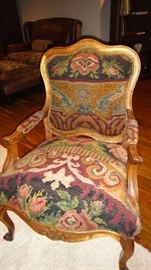 Upholstered arm chair 