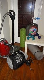 Yoga Mats, Weights, Air Mattress, Vacuum 