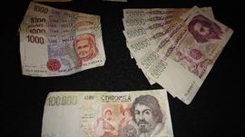 Vintage Foreign Currency