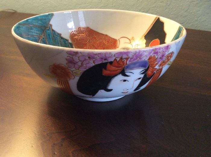 Satsuma-style bowl
